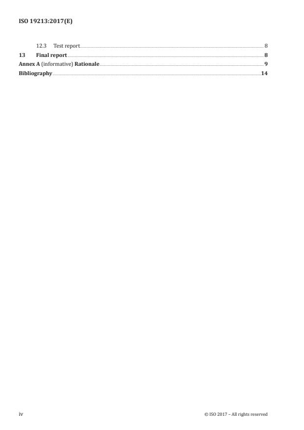 ISO 19213:2017 ISO 19213:2017 - Implants for surgery -- Test methods of material for use as a cortical bone model - Page 4 preview