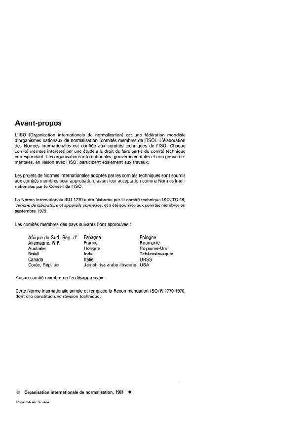 ISO 1770:1981 ISO 1770:1981 - Thermometres sur tige d'usage général - Page 2 preview