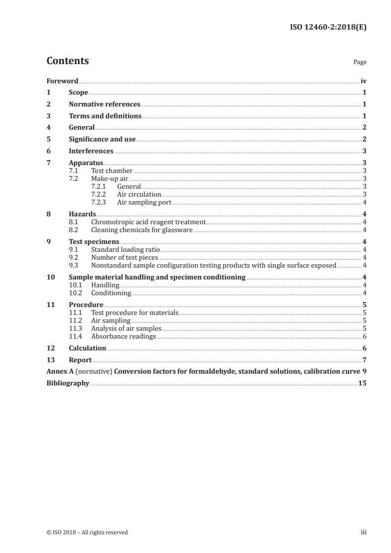ISO 12460-2:2018 ISO 12460-2:2018 - Wood-based panels — Determination of formaldehyde release — Part 2: Small-scale chamber method
Released:9/5/2018