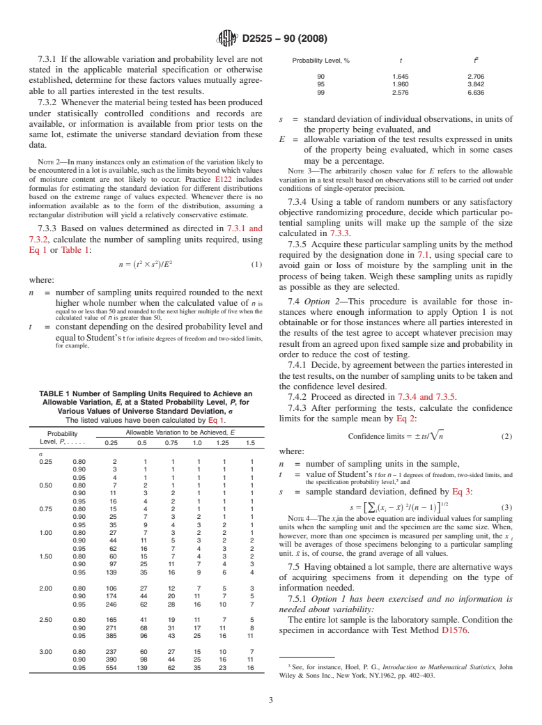 ASTM D2525-90(2008) - Standard Practice for  Sampling Wool for Moisture