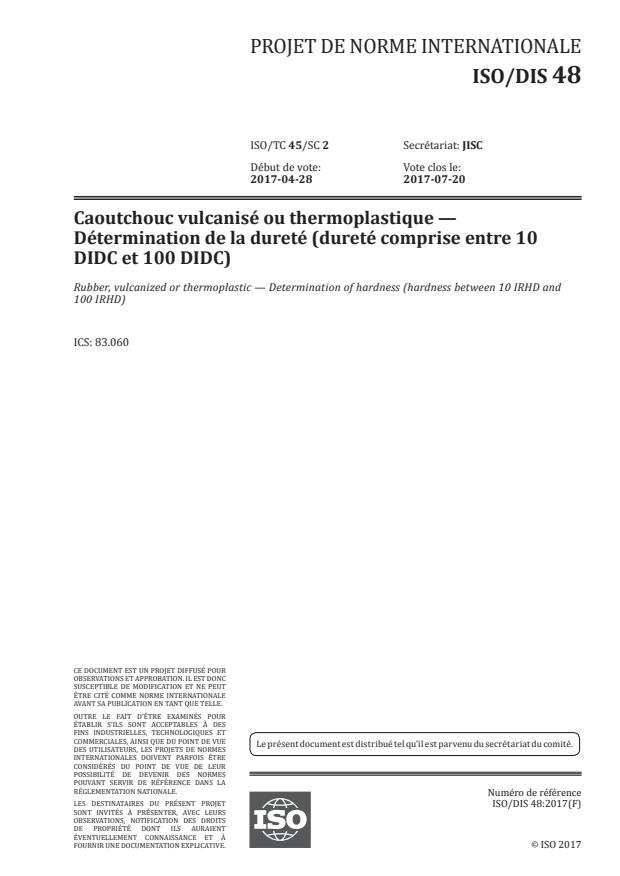 ISO/DIS 48