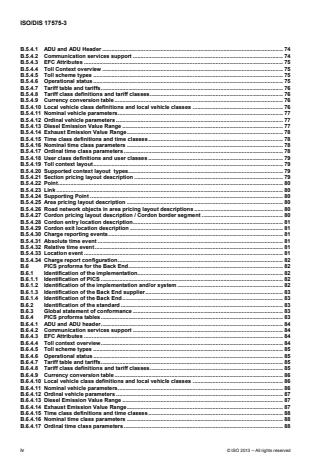 ISO 17575-3:2016 ISO 17575-3:2016 - Electronic fee collection -- Application interface definition for autonomous systems - Page 4 preview