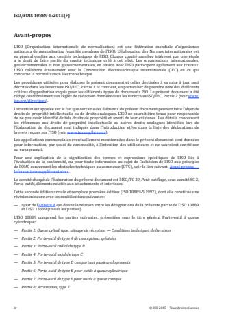 ISO 10889-5:2016 ISO 10889-5:2016 - Porte-outil a queue cylindrique - Page 4 preview