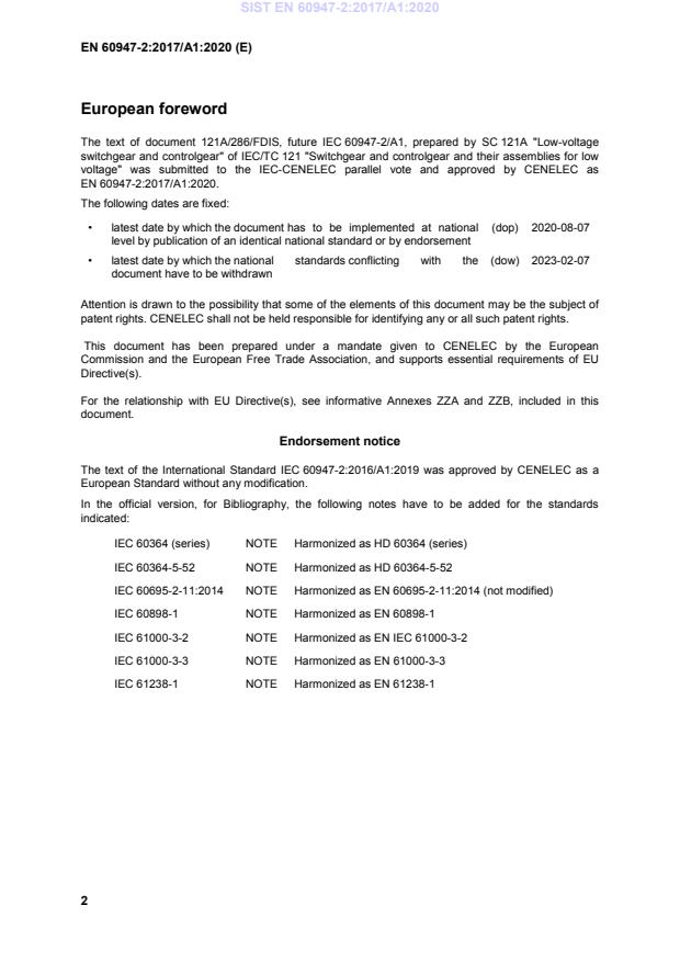EN 60947-2:2017/A1:2020 EN 60947-2:2017/A1:2020 - Page 4 preview
