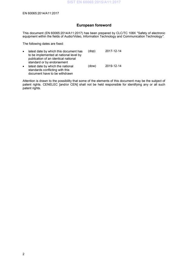 EN 60065:2014/A11:2017 EN 60065:2015/A11:2017 - Page 4 preview