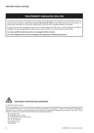 ISO 21028-1:2016 ISO 21028-1:2016 - Récipients cryogéniques -- Exigences de ténacité pour les matériaux a température cryogénique - Page 2 preview