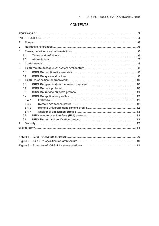 ISO/IEC 14543-5-7:2015 ISO/IEC 14543-5-7:2015 - Information technology -- Home electronic system (HES) architecture - Page 4 preview