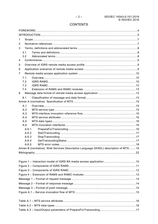 ISO/IEC 14543-5-101:2019 ISO/IEC 14543-5-101:2019 - Information technology -- Home electronic systems (HES) architecture - Page 4 preview