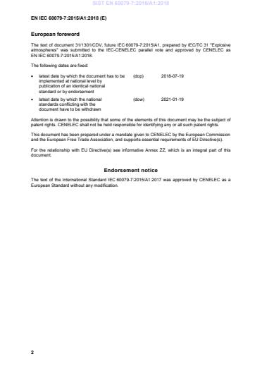 EN IEC 60079-7:2015/A1:2018 EN 60079-7:2016/A1:2018 - Page 4 preview