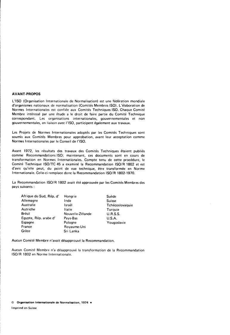 ISO 1802:1974 ISO 1802:1974 - Natural rubber latex — Determination of boric acid
Released:3/1/1974 - Page 2 preview