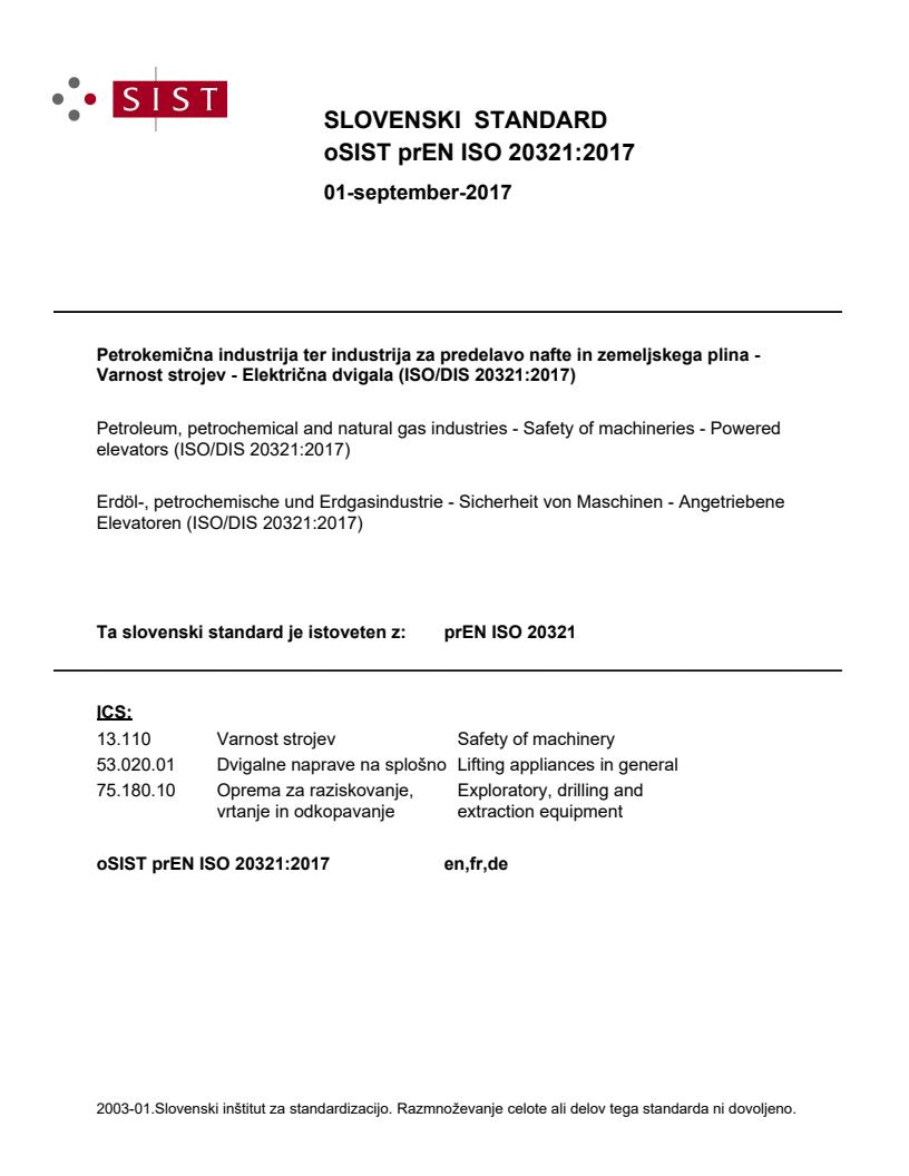 prEN ISO 20321:2017 - BARVE