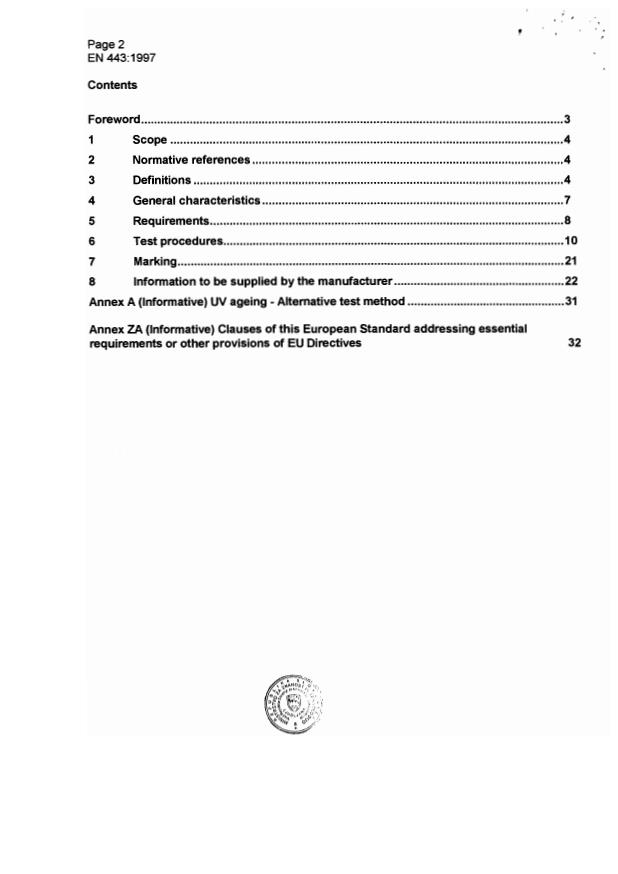 EN 443:1997 EN 443:1998 - Page 4 preview