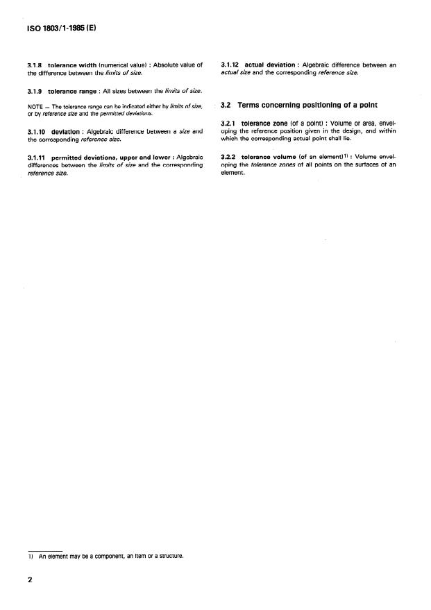ISO 1803-1:1985 ISO 1803-1:1985 - Building construction -- Tolerances -- Vocabulary - Page 4 preview
