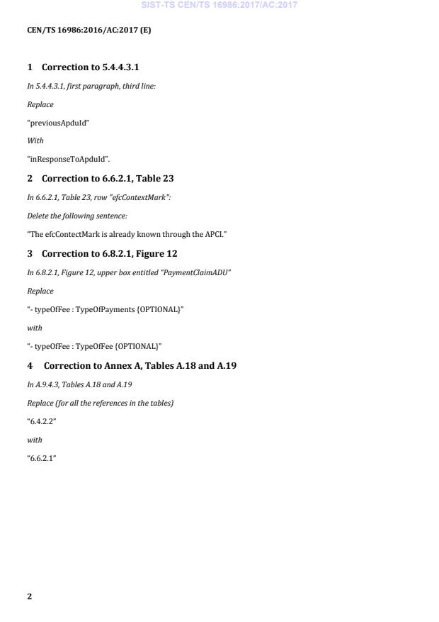 CEN/TS 16986:2016/AC:2017 TS CEN/TS 16986:2017/AC:2017 - Page 4 preview