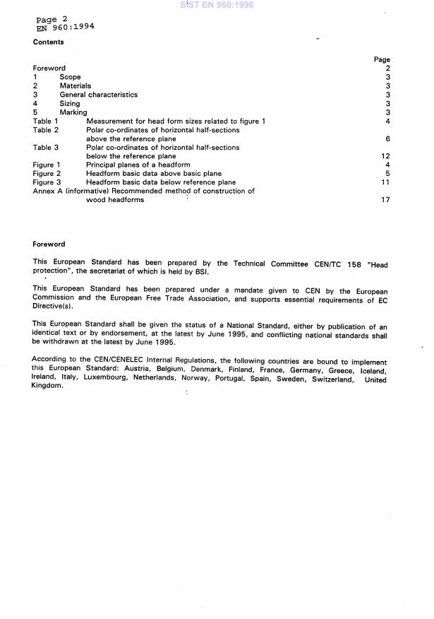 EN 960:1994 EN 960:1996 - Page 4 preview