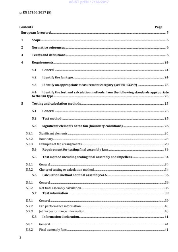 kSIST FprEN 17166:2019 oSIST prEN 17166:2017 - BARVE - Page 4 preview