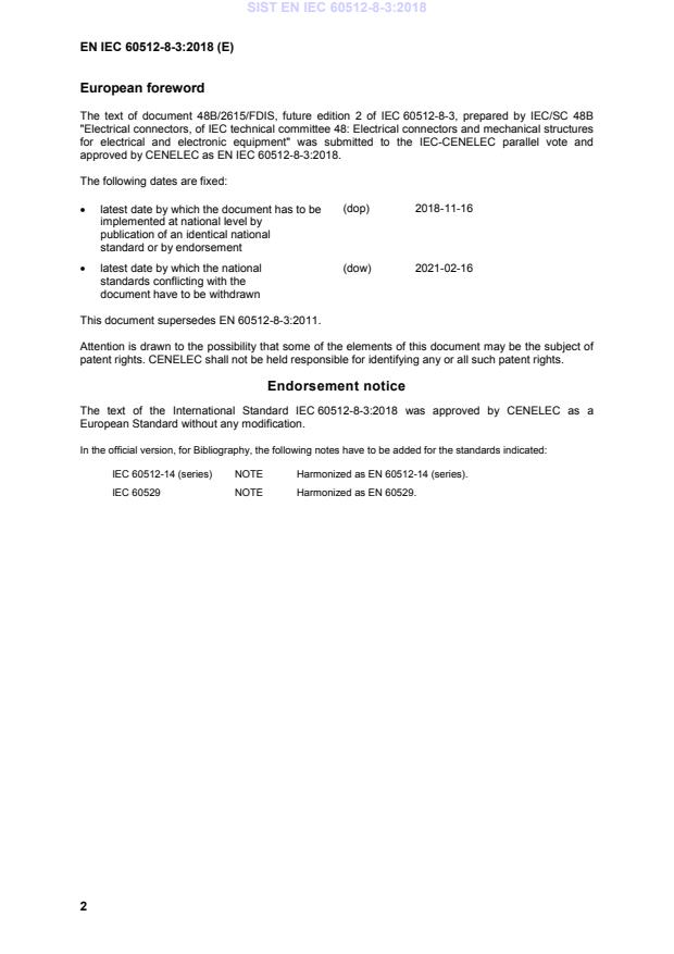 EN IEC 60512-8-3:2018 EN IEC 60512-8-3:2018 - Page 4 preview