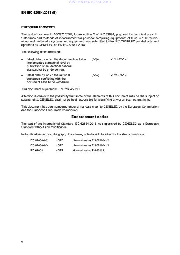 EN IEC 62684:2018 EN IEC 62684:2019 - Page 4 preview