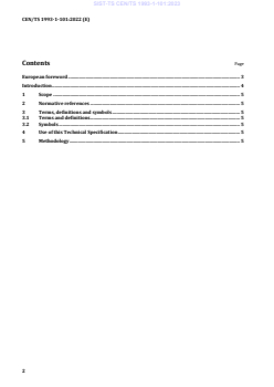 CEN/TS 1993-1-101:2022 TS CEN/TS 1993-1-101:2023 - Page 4 preview