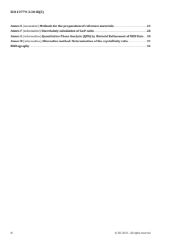 ISO 13779-3:2018 - Implants for surgery — Hydroxyapatite — Part 3: Chemical analysis and characterization of crystallinity ratio and phase purity
Released:12/7/2018 - Page 4 preview