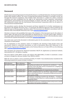 ISO 28593:2017 ISO 28593:2017 - Acceptance sampling procedures by attributes — Accept-zero sampling system based on credit principle for controlling outgoing quality
Released:23. 10. 2017 - Page 4 preview