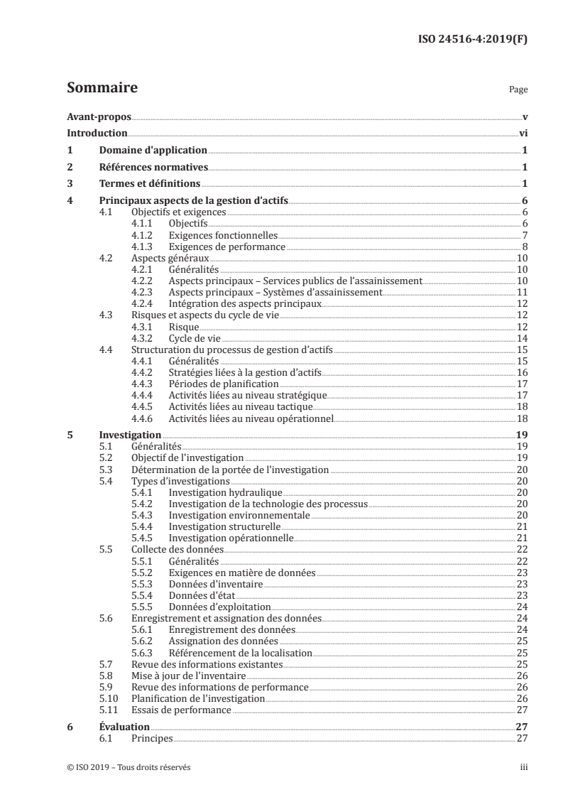 ISO 24516-4:2019 - Lignes directrices pour la gestion d'actifs des systèmes d'eau potable et d'eaux usées — Partie 4: Stations d'épuration des eaux usées, installations de traitement des boues, stations de pompage, installations de rétention et de retenue
Released:4/24/2019