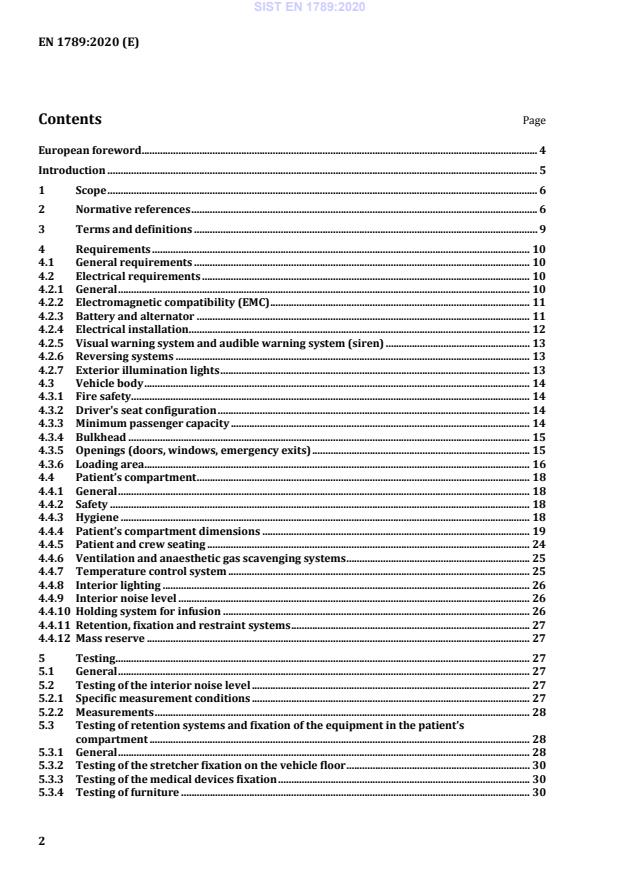 SIST EN 1789:2020 SIST EN 1789:2020 - Page 4 preview