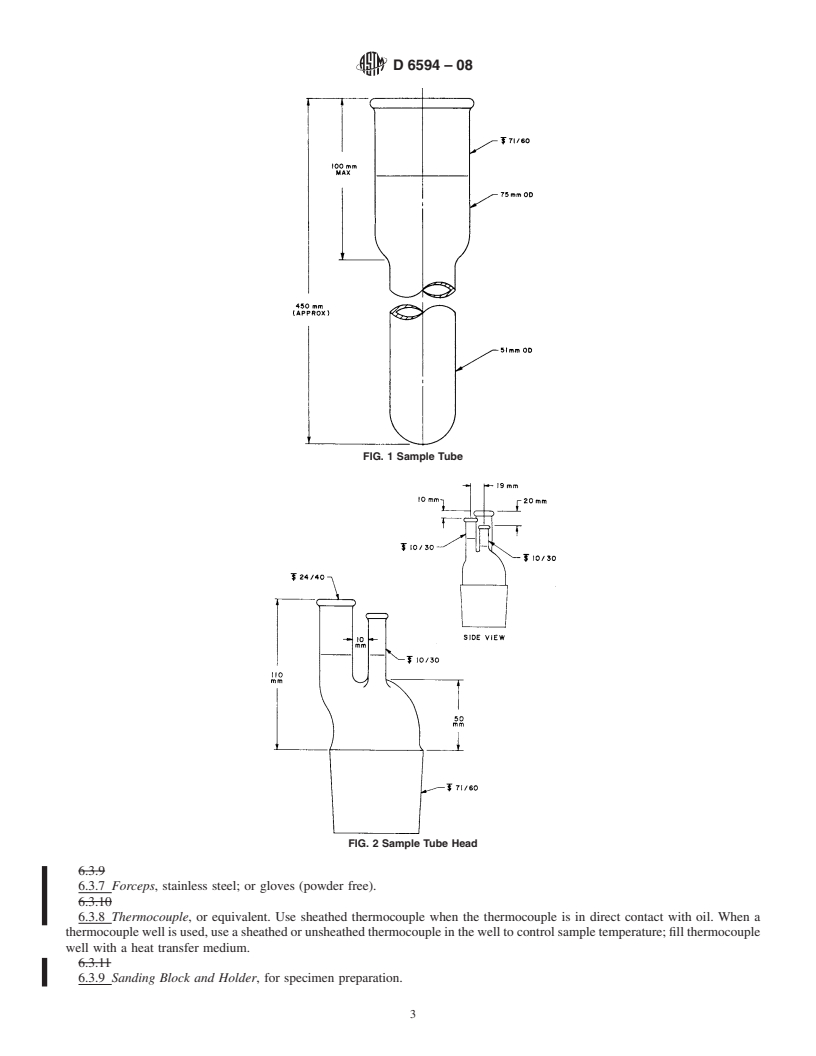 REDLINE ASTM D6594-08 - Standard Test Method for Evaluation of Corrosiveness of Diesel Engine Oil at 135&#176;C