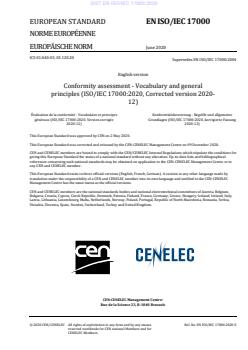 EN ISO/IEC 17000:2020 - BARVE - Page 3 preview