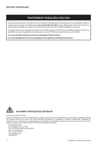 ISO 3248:2016 ISO 3248:2016 - Peintures et vernis -- Détermination des effets de la chaleur - Page 2 preview