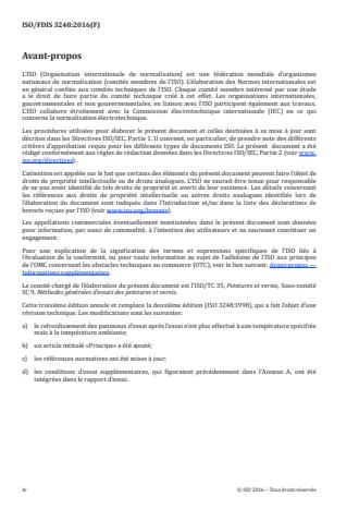 ISO 3248:2016 ISO 3248:2016 - Peintures et vernis -- Détermination des effets de la chaleur - Page 4 preview