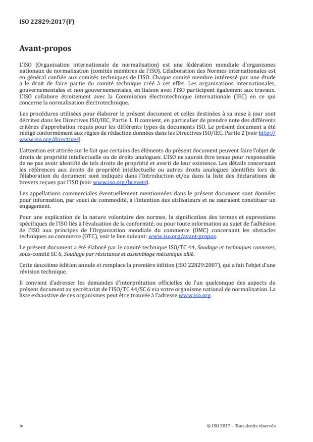 ISO 22829:2017 ISO 22829:2017 - Équipement de soudage par résistance -- Transformateurs -- Transformateurs-redresseurs pour pinces de soudage a transformateur incorporé alimentés sous une fréquence de 1000 Hz - Page 4 preview