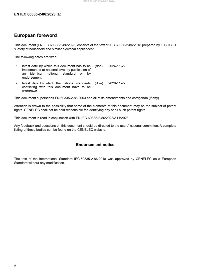 EN IEC 60335-2-86:2023 EN 60335-2-86:2024 - BARVE - Page 4 preview