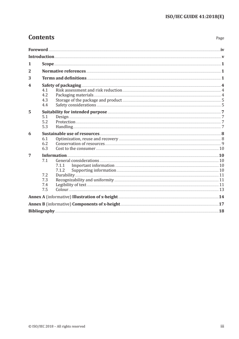 ISO/IEC Guide 41:2018 - Packaging — Recommendations for addressing consumer needs
Released:9/26/2018