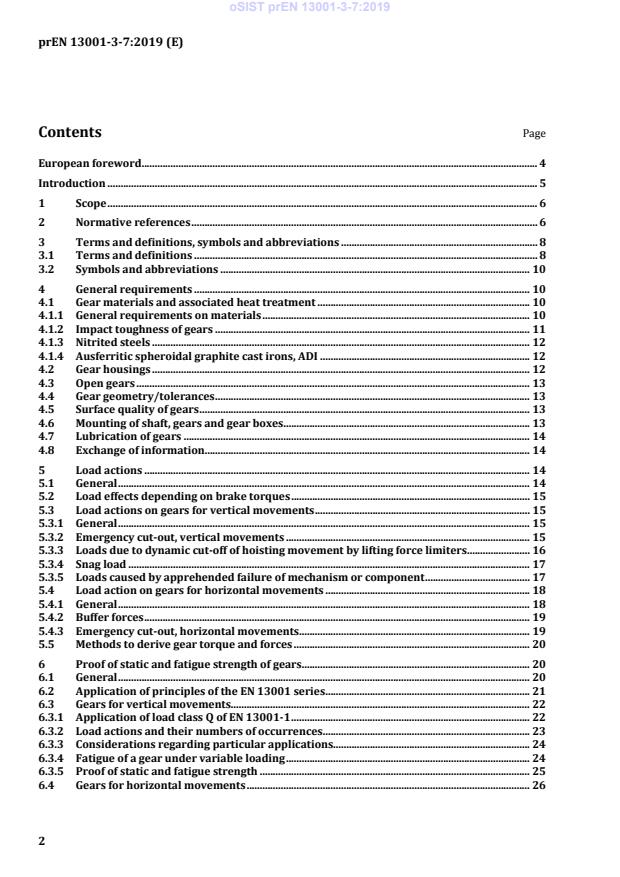 prEN 13001-3-7 prEN 13001-3-7:2019 - Page 4 preview