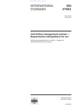 ISO 37001:2016 ISO 37001:2016 - Page 3 preview