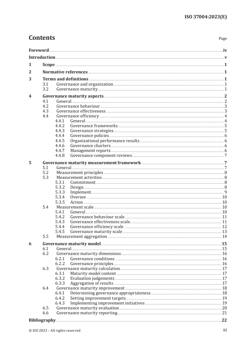 ISO 37004:2023 - Governance of organizations — Governance maturity model — Guidance
Released:3. 11. 2023