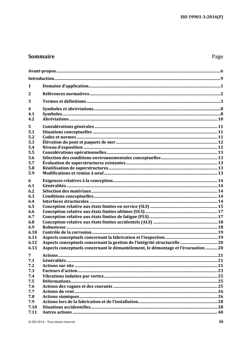 ISO 19901-3:2014 - Industries du pétrole et du gaz naturel — Exigences spécifiques relatives aux structures en mer — Partie 3: Superstructures
Released:5/19/2015
