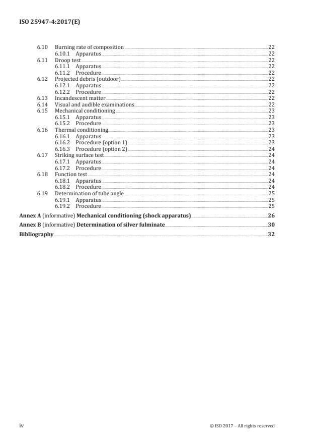 ISO 25947-4:2017 ISO 25947-4:2017 - Fireworks -- Categories 1, 2 and 3 - Page 4 preview