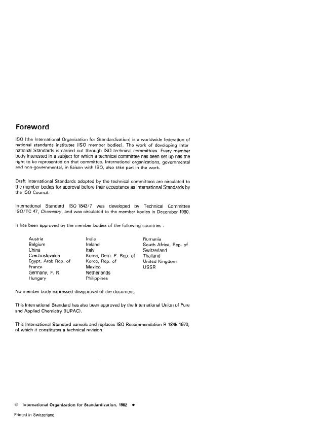ISO 1843-7:1982 ISO 1843-7:1982 - Higher alcohols for industrial use -- Methods of test - Page 2 preview