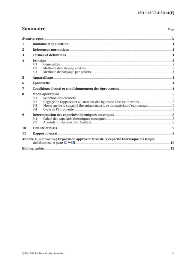 ISO 11357-4:2014 - Plastiques -- Analyse calorimétrique différentielle (DSC)