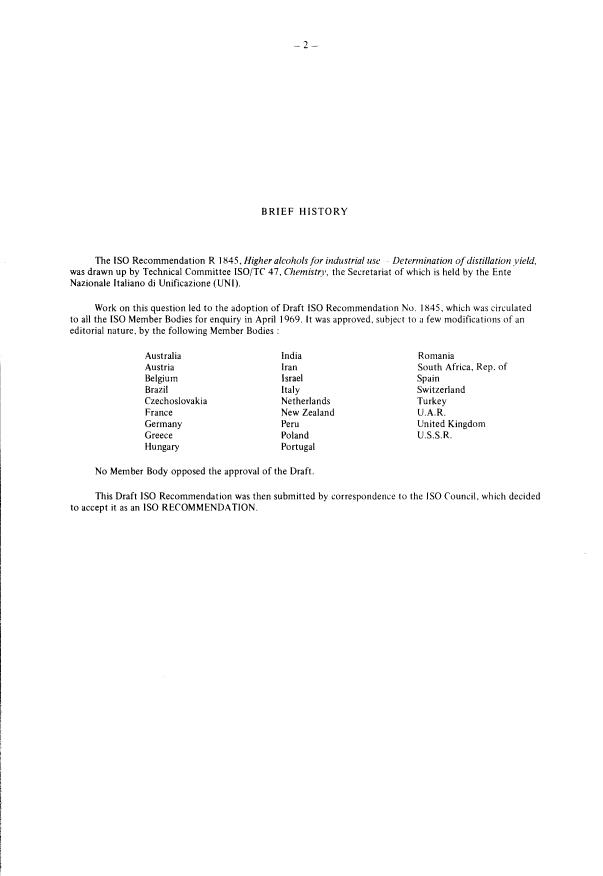ISO/R 1845:1970 ISO/R 1845:1970 - Withdrawal of ISO/R 1845-1970 - Page 2 preview