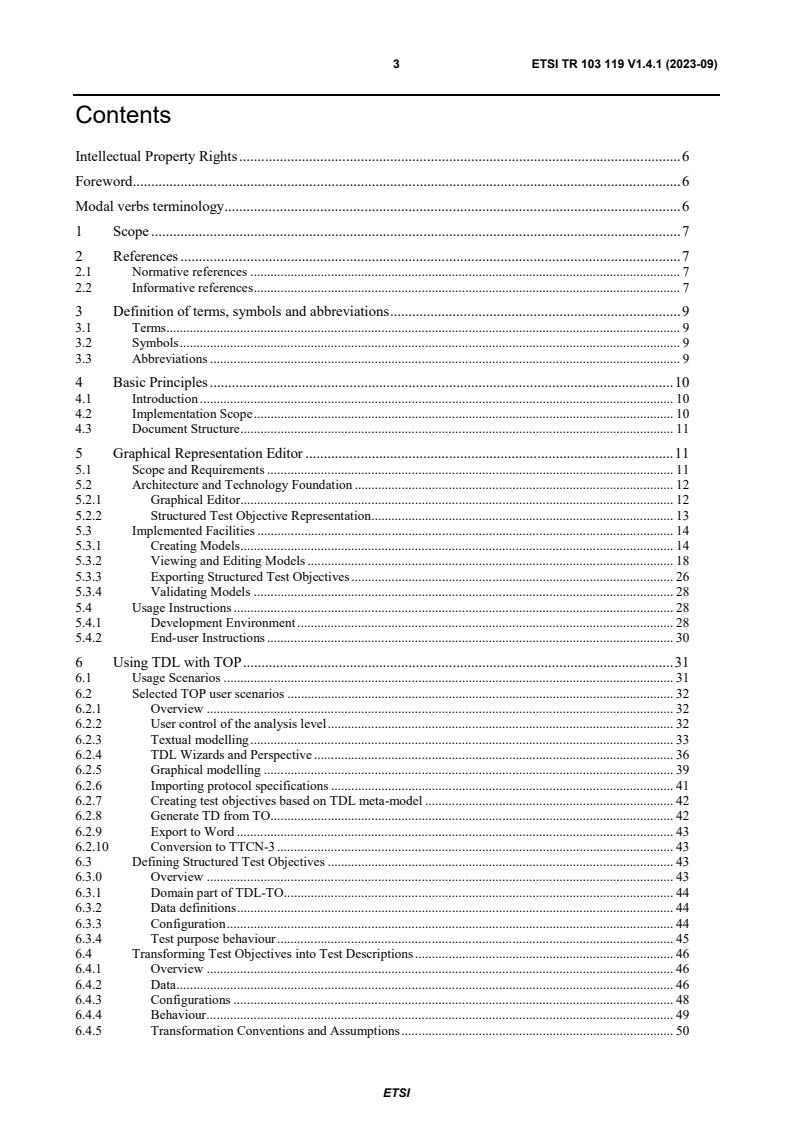 ETSI TR 103 119 V1.4.1 (2023-09) - Methods for Testing and Specification (MTS); The Test Description Language (TDL); Reference Implementation