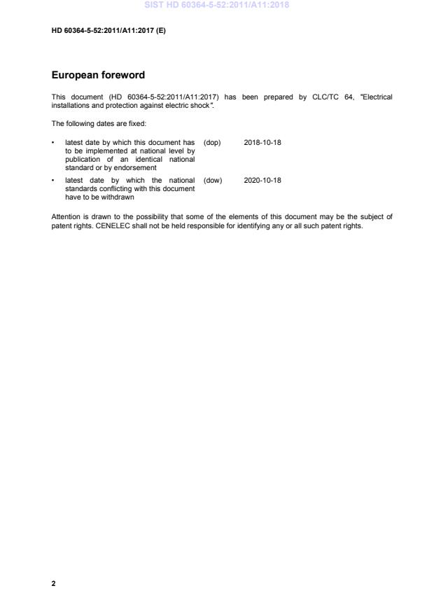 HD 60364-5-52:2011/A11:2017 HD 60364-5-52:2011/A11:2018 - Page 4 preview
