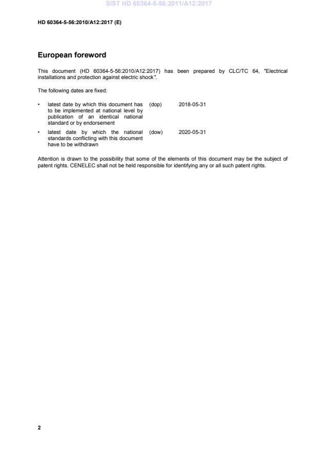 HD 60364-5-56:2010/A12:2017 HD 60364-5-56:2011/A12:2017 - Page 4 preview