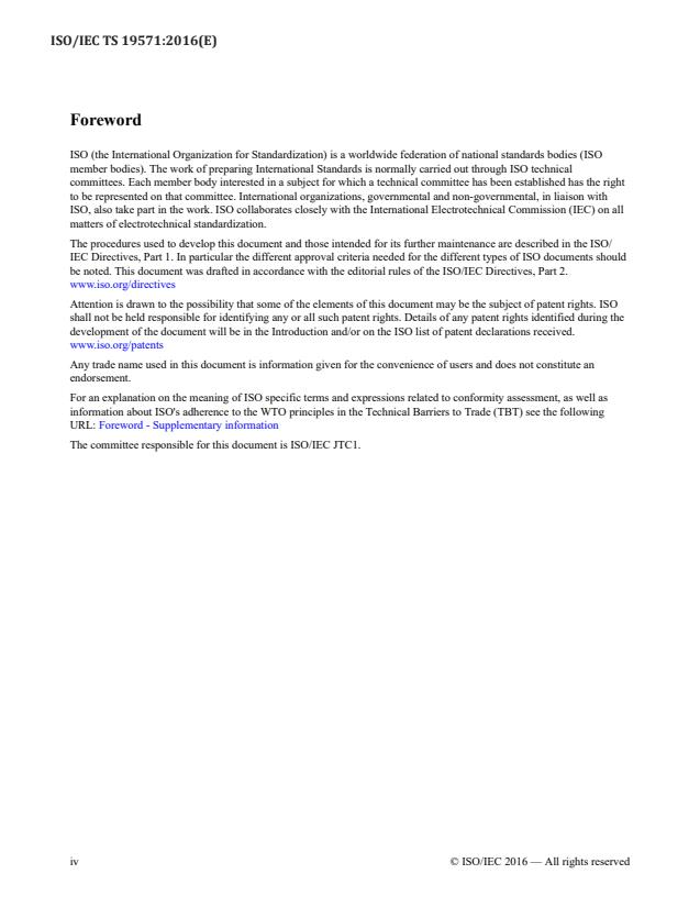 ISO/IEC TS 19571:2016 ISO/IEC TS 19571:2016 - Programming Languages -- Technical specification for C++ extensions for concurrency - Page 4 preview