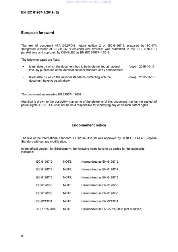 SIST EN IEC 61967-1:2019 SIST EN IEC 61967-1:2019 - Page 4 preview
