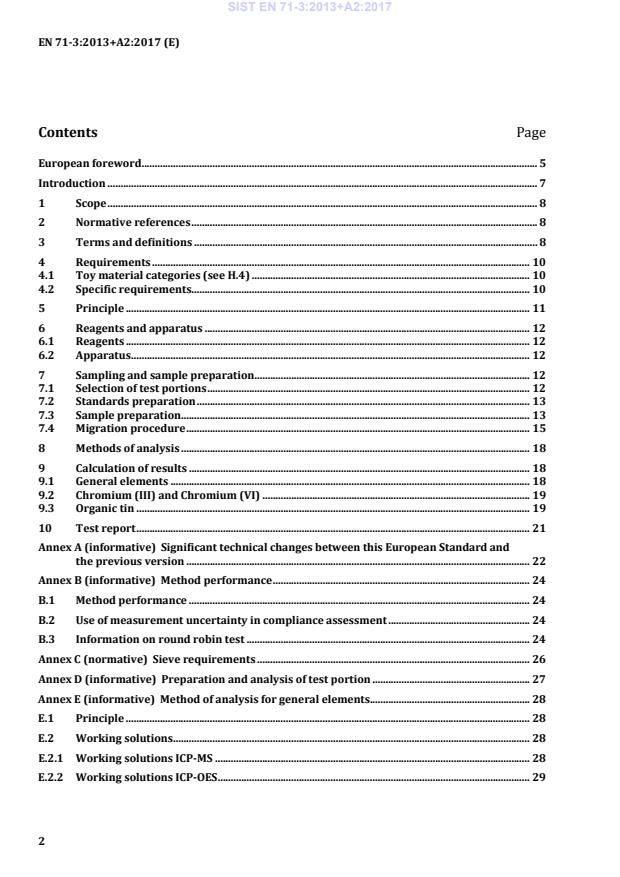 EN 71-3:2013+A2:2017 EN 71-3:2013+A2:2017 - Page 4 preview