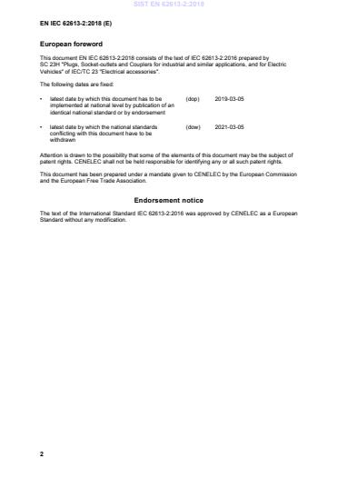 EN IEC 62613-2:2018 EN 62613-2:2018 - Page 4 preview