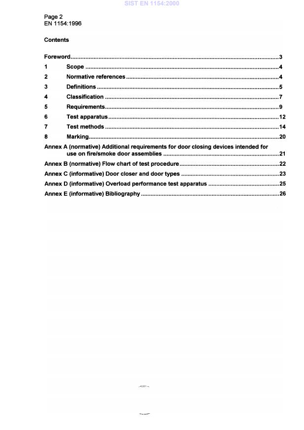 EN 1154:1996 EN 1154:2000 (EN) - Page 4 preview